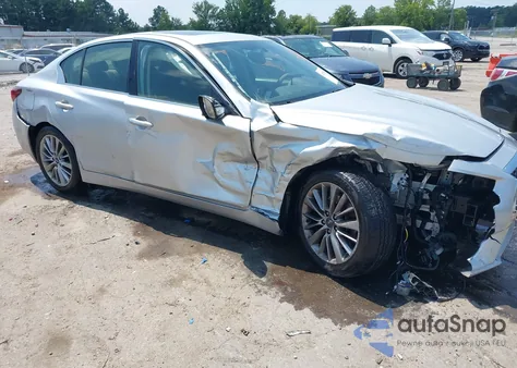 2018 Infiniti Q50 3.0T Luxe из США, поврежденный, VIN JN1EV7AP6JM363816